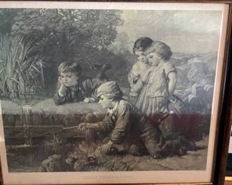 Great Expectations 1873 print 30.5” x 25.5”.      $ 60.00
