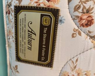 Clean twin bed. $100.00