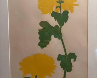 Nancy Nemec Dahlia 1976 signed 148/245.          $60.00.     18.75”w 25”t
