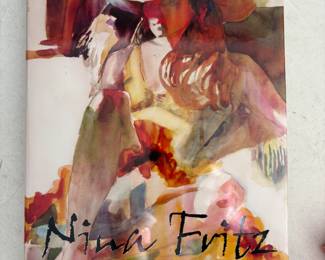 Nina Fritz Paintings coffee table book. Signed.    $40.00