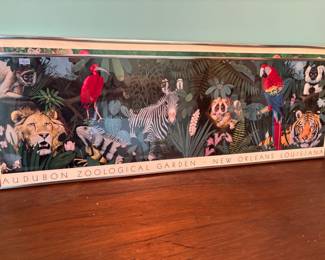 Audubon Zoological Garden NOLA 
36.5”w 12”t.      $ 60.00