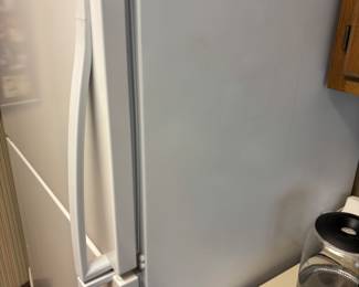 Whirlpool Refrigerator Freezer w ice maker 32.75” w 33”d 66.25”t. 20.5 cu.     $ 450.00.                                         7/2020