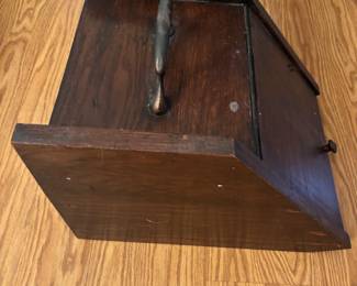 Coal Scuttle Box  13”w 17”d 11.5” t. 
 $ 150.00