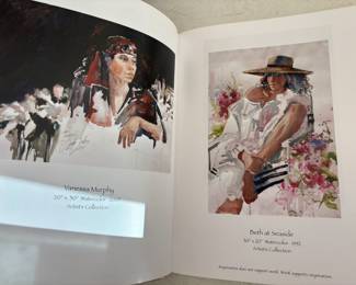 Nina Fritz Paintings coffee table book. Signed.    $40.00