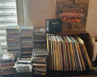 CDs, Records, and DVDs