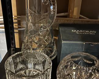 Crystal and Glass Pieces