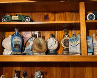 more jim beam alcohol decanters unique!