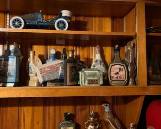 more vintage jim beam / alcohol decanters