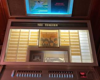 Rockola Princess Royal Model 424 Jukebox with Service Manual and full of 45's