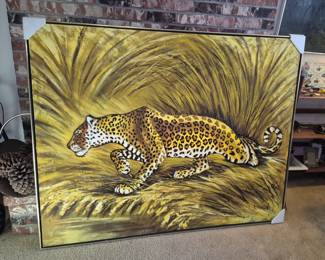 MCM Cheetah Original  art Painting