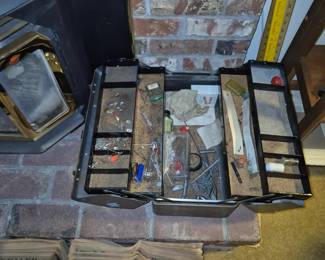 Vintage tackle box