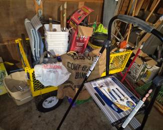 Garden Cart and garden/yard supplies