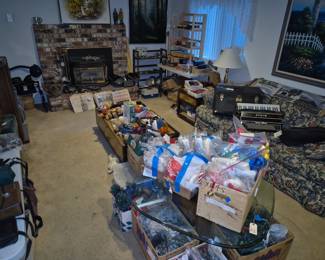 Large basement full of treasure