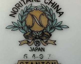 There is a second set of Noritake, this time Stanton.