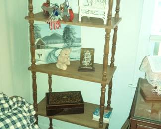 Decorative shelving unit