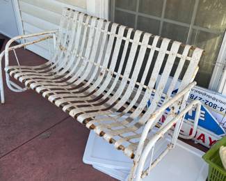 Metal Glider (Needs a little TLC)
