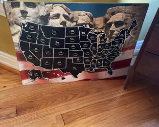 50 state quarter map