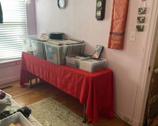 Misc Albums including 78's. VHS tapes