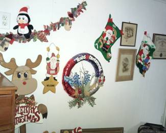 Assorted Holiday decor