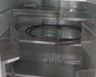 Inside Whirlpool refrig