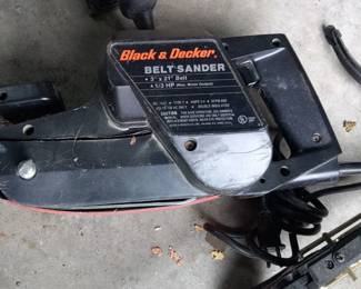 Black and Decker Belt Sander