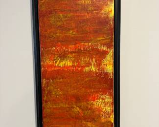 "The Dawn of Hope Fulfilled" original acrylic on canvas  by Barbara Kennison 22” x 12”