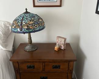 Small solid wood dresser 17” d x 30” w x 30 t