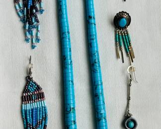 Hand-crafted turquiose necklace