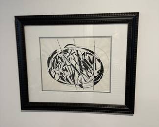 "The Wasp Nest 1"  original pen and ink by Barbara Kennison 19” x 23”