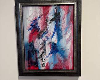 "The Pines of Rome" original acrylic on canvas by Barbara Kennison 17” x 14”