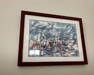 "Blue Bayou" original by Welch 25” x 31”