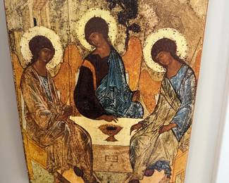 “Hospitality to Stranger” original from France 11” x 14.5”