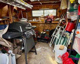 Contents of shed