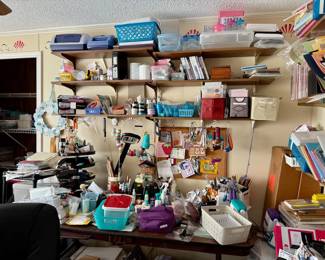 STAMPIN' UP Craft Room! This entire room is dedicated to crafting and stamping!