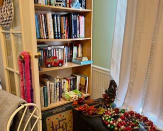 Many books and bookcases!