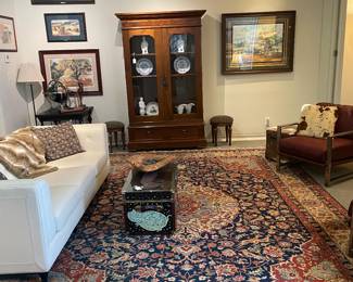 View of den off living room 