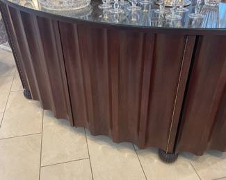 Contemporary mahogany sideboard 