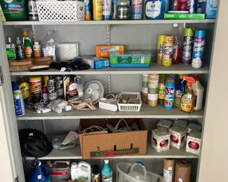 Cleaning supplies 