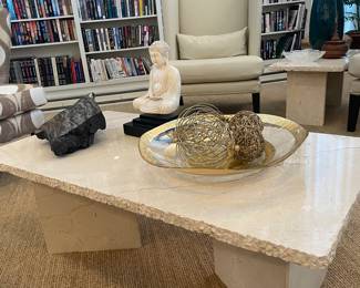 Italian marble coffee table