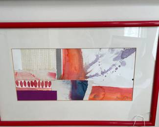 Montgomery artist Armor Keller mixed media abstract