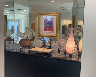 View of bar in dining room 