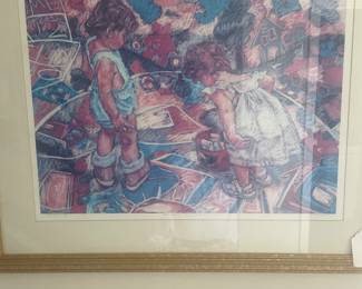 Montgomery artist Jim Hunter “ Child’s Play “ print