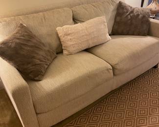 Nice upholstered sofa