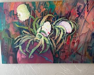 Montgomery artist Jane Segrest “ Thistles “