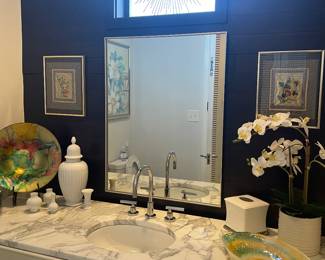 View of powder room 