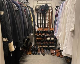 Designer men’s wear , Stetson hats and fine quality men’s shoes and belts 