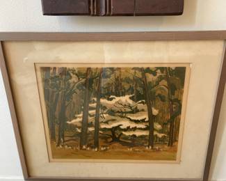 Alabama artist Vera Barnes print