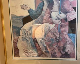 Signed and numbered Barabra Gallagher print