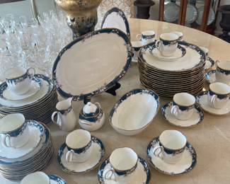 Service for 16 Noritake “ Sandhurst” with extra pieces 