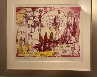 Eduardo Guerra signed and numbered print